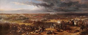 Slaget ved Waterloo (olie på lærred)