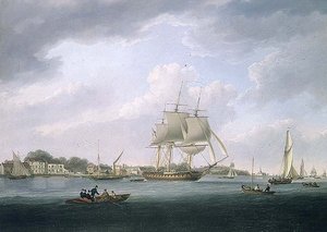 Themsen ved Erith af William Anderson