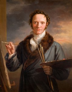 Portræt af kunstnerens selvportræt, 1813-14.