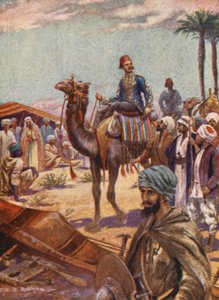 Illustration til general Gordons liv (farvelitografi)