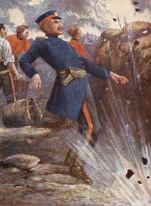 Illustration til general Gordons liv (farvelitografi)