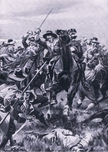 Slaget ved Aughrim af William Barnes Wollen