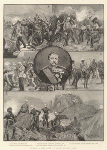 Hændelser af Lord Napier fra Magdalas militære karriere af William Barnes Wollen