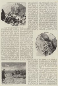 Gordon Highlanders og deres dristige gerninger i fortiden af William Barnes Wollen