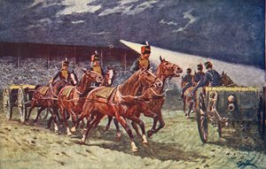 Royal Horse Artillery Drive ved Searchlight Tattoo af William Barnes Wollen