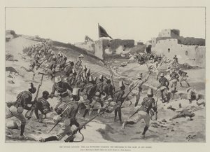 Soudan Advance, den 11. soudaneser anklager dervisherne i kampen ved Abu Hamed