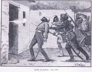 Hodsons død 1858 e.Kr af William Barnes Wollen