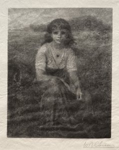 Quadroon-pigen, 1887.