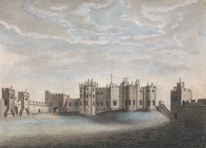 Alnwick Castle af William Beilby