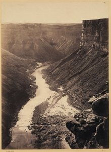 Grand Cañon, Colorado River, nær Paria Creek, set mod vest