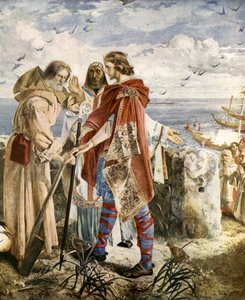 Egfrith tilbyder bispedømmet Hexham til Cuthbert, 678