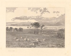 Crowhurst, Sussex af William Bernard Cooke