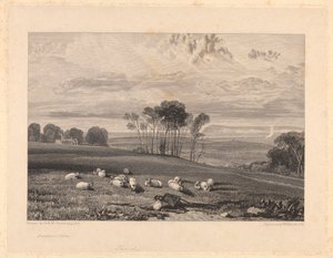 Crowhurst, Sussex af William Bernard Cooke