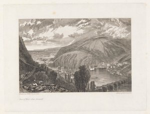 East & West Looe, Cornwall af William Bernard Cooke