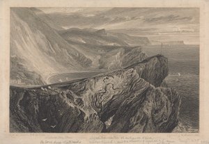Lulworth Cove, Dorset af William Bernard Cooke