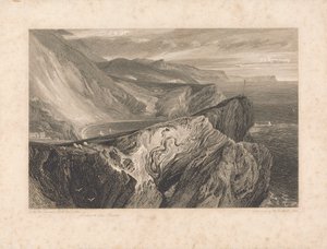 Lulworth Cove, Dorset af William Bernard Cooke