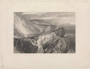Lulworth Cove, Dorset af William Bernard Cooke