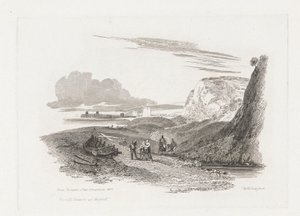 Martello Towers ved Bexhill af William Bernard Cooke