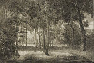 Udsigt fra Elysian Bower af William Birch