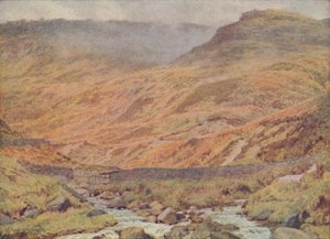 A View in the Pennines, 1910 af William Biscombe Gardner