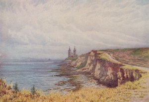 Cliffs at Reculver, 1910 af William Biscombe Gardner