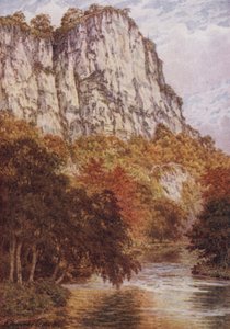The High Tor, Matlock (farve litho)