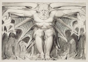 En ødelæggende guddom af William Blake