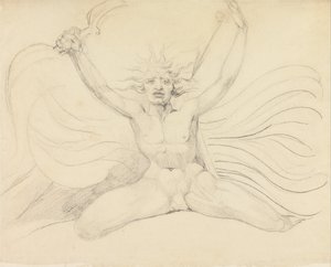 Albion tvinger de fire zoologiske haver til deres korrekte opgaver af William Blake