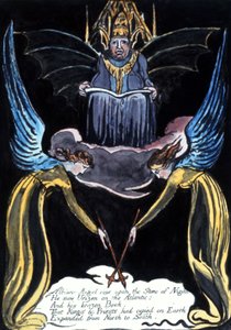 Albions engel rejste sig af William Blake