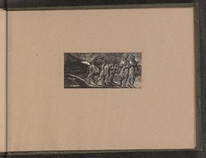 Dreng vender glad tilbage med plov og okser, 1821. af William Blake