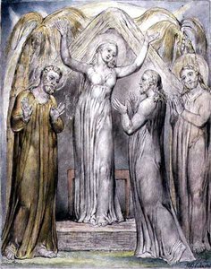 Christ Returns to his Mother, illustration fra 