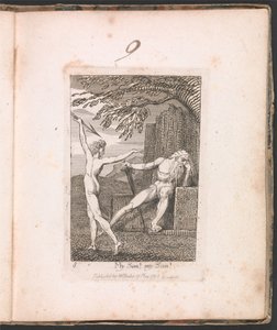 For børn. Paradisets porte, plade 10, Min søn! min søn! af William Blake
