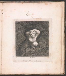 For børn. The Gates of Paradise, Plade 5, "Earth" af William Blake