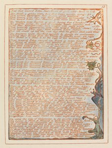 Jerusalem, plade 13, og det mod Eden .... af William Blake