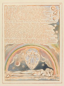 Jerusalem, Tallerken 14, Et hår eller en støvpartikel.... af William Blake