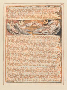 Jerusalem, plade 18, fra hver eneste af de fire regioner .... af William Blake