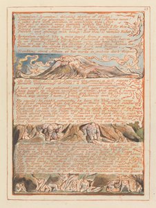 Jerusalem, plade 23, Jerusalem! Jerusalem! .... af William Blake