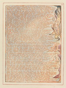 Jerusalem, plade 29, derefter det guddommelige syn .... af William Blake