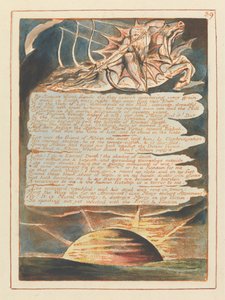Jerusalem, Plate 39, Af Satans Watch-fiends .... af William Blake