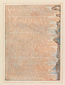 Jerusalem, plade 65, At bestemme to verdener .... af William Blake