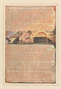 Jerusalem, plade 73, Sådan er Cathedrons gyldne haller .... af William Blake