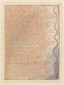 Jerusalem, plade 82, jeg har hørt Jerusalems stønnen .... af William Blake