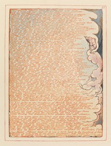 Jerusalem, tallerken 83, korruption er vist på dine lemmer .... af William Blake