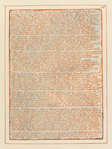 Jerusalem, plade 86, jeg ser din form .... af William Blake
