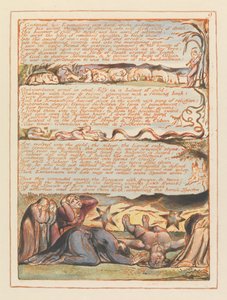 Jerusalem, plade 9, kondenserede sine emanationer .... af William Blake