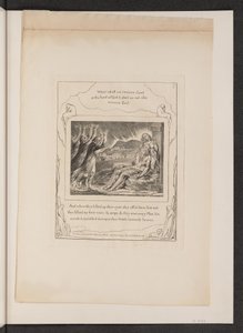 Jobs trøster, 1825. af William Blake