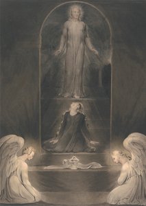 Maria Magdalena ved graven af William Blake