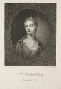Fru Cowper, digterens mor af William Blake