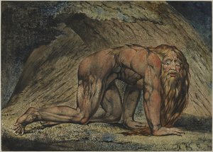 Nebukadnezar af William Blake