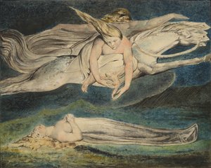 Medlidenhed, c. 1795 af William Blake